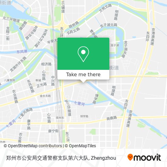 郑州市公安局交通警察支队第六大队 map