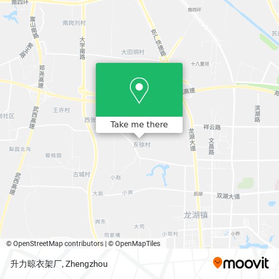升力晾衣架厂 map