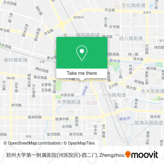 郑州大学第一附属医院(河医院区)-西二门 map