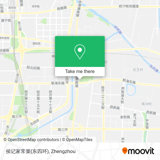 侯记家常菜(东四环) map