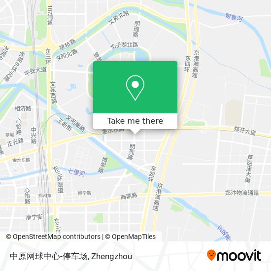 中原网球中心-停车场 map