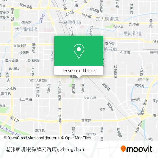 老张家胡辣汤(祥云路店) map