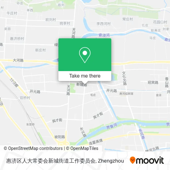 惠济区人大常委会新城街道工作委员会 map