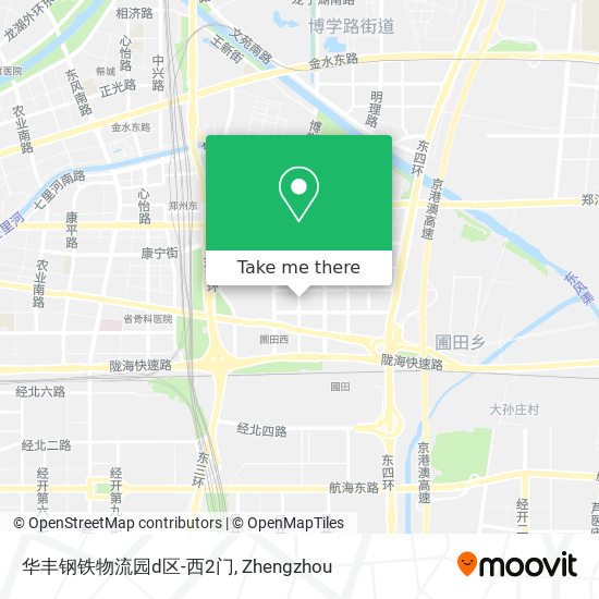 华丰钢铁物流园d区-西2门 map