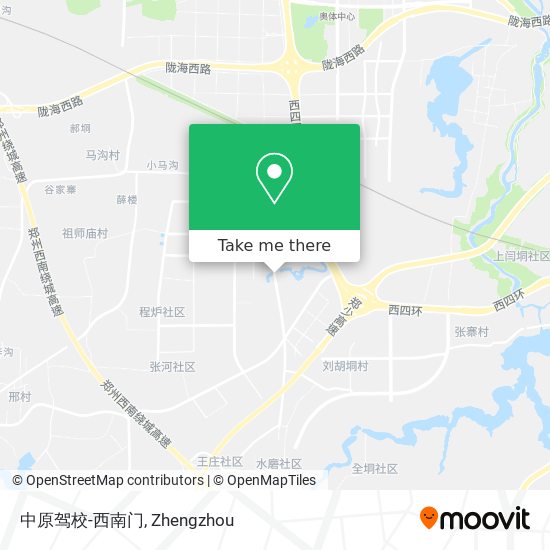 中原驾校-西南门 map