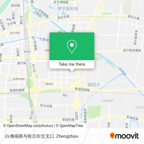 白佛南路与徐庄街交叉口 map