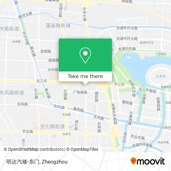 明达汽修-东门 map