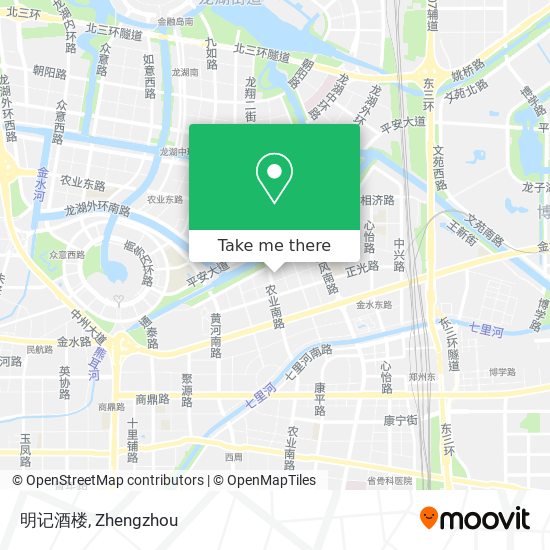 明记酒楼 map