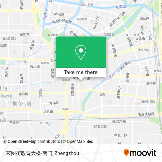宏图街教育大楼-南门 map
