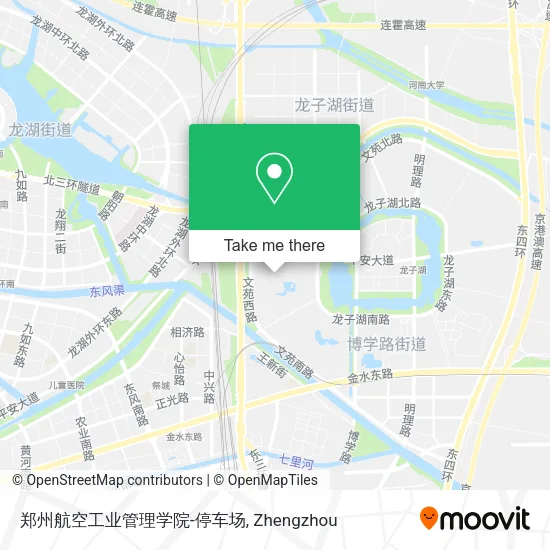 郑州航空工业管理学院-停车场 map