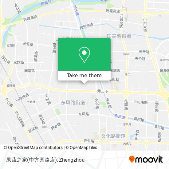 果蔬之家(中方园路店) map
