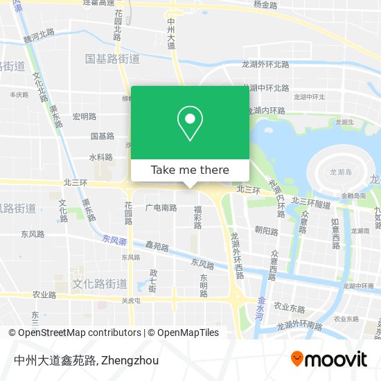 中州大道鑫苑路 map