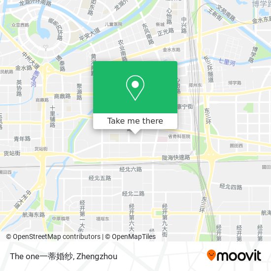 The one一蒂婚纱 map