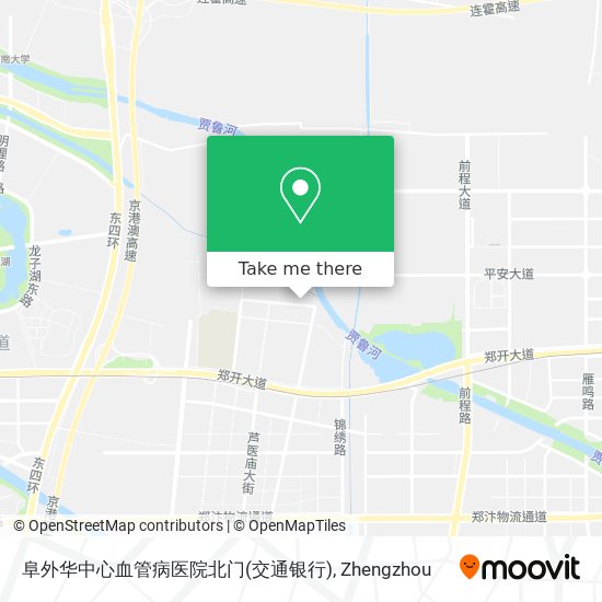 阜外华中心血管病医院北门(交通银行) map