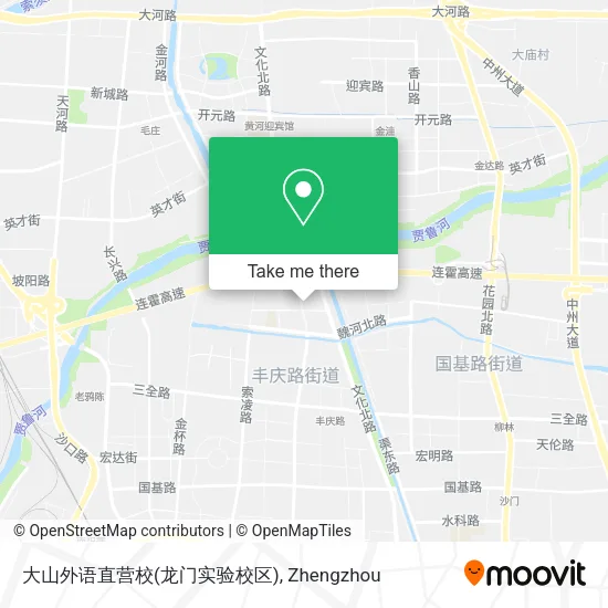 大山外语直营校(龙门实验校区) map