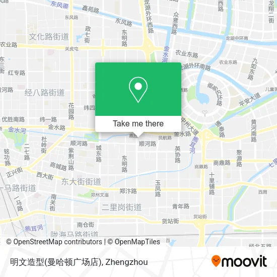 明文造型(曼哈顿广场店) map