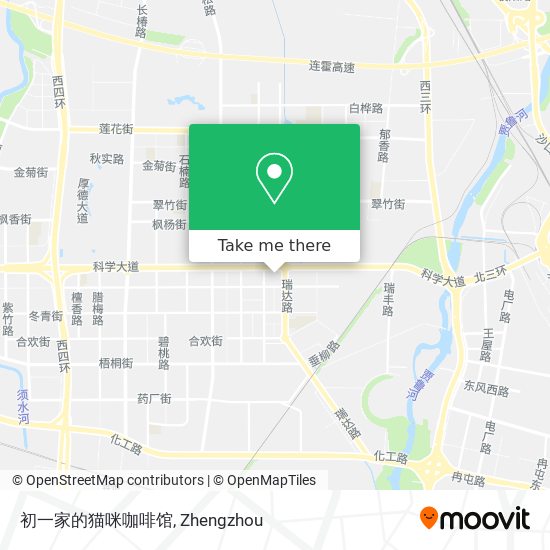 初一家的猫咪咖啡馆 map