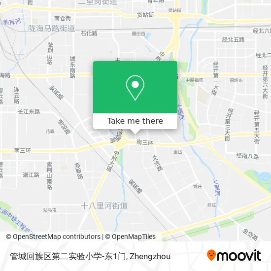 管城回族区第二实验小学-东1门 map