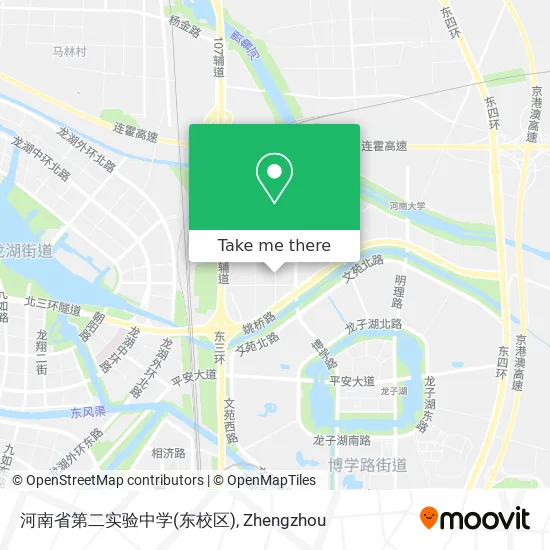 河南省第二实验中学(东校区) map