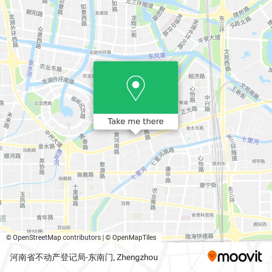 河南省不动产登记局-东南门 map