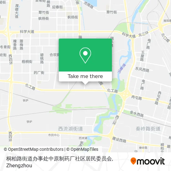 桐柏路街道办事处中原制药厂社区居民委员会 map