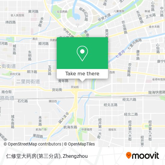 仁修堂大药房(第三分店) map