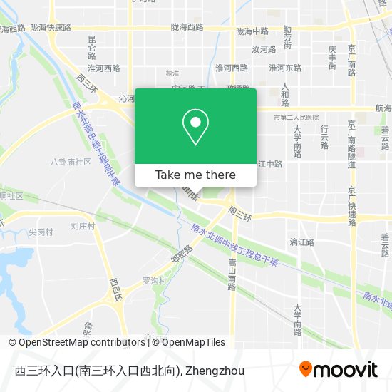 西三环入口(南三环入口西北向) map