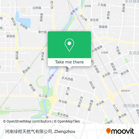 河南绿程天然气有限公司 map