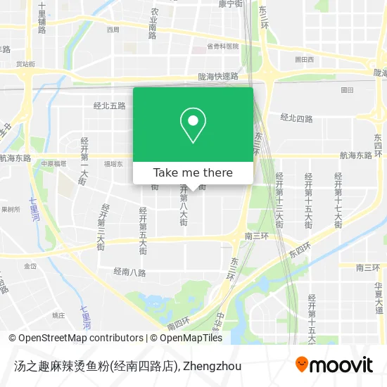 汤之趣麻辣烫鱼粉(经南四路店) map