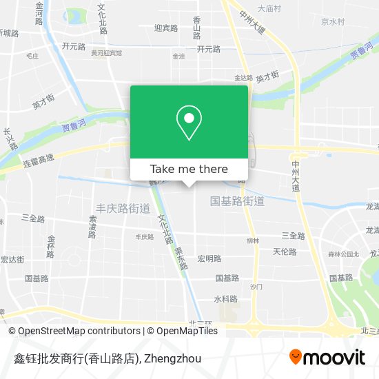 鑫钰批发商行(香山路店) map