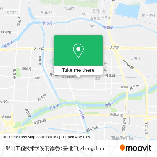 郑州工程技术学院明德楼C座-北门 map