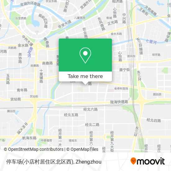 停车场(小店村居住区北区西) map