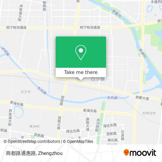 商都路通惠路 map
