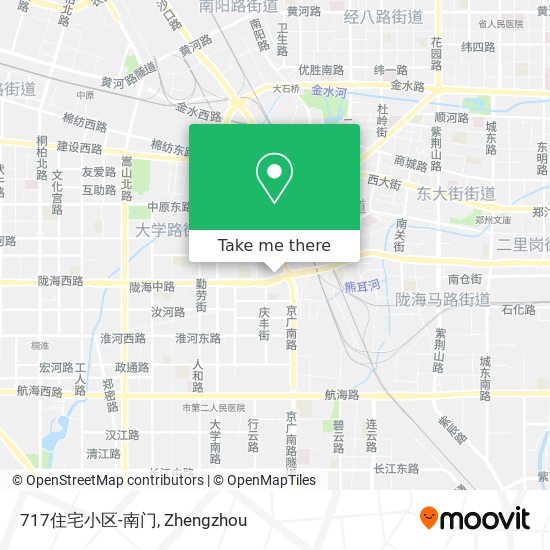 717住宅小区-南门 map