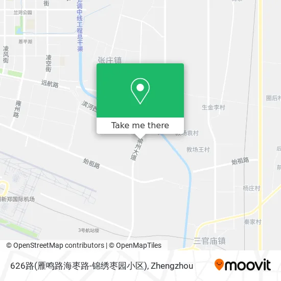 626路(雁鸣路海枣路-锦绣枣园小区) map