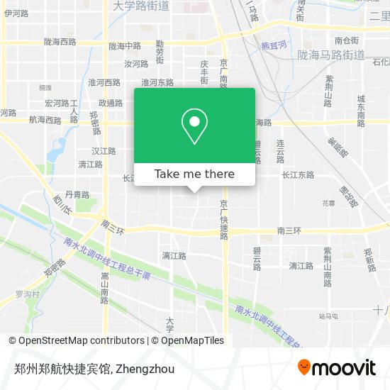 郑州郑航快捷宾馆 map