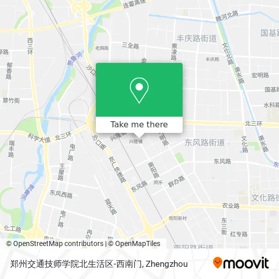 郑州交通技师学院北生活区-西南门 map