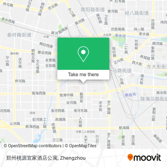 郑州桃源宜家酒店公寓 map
