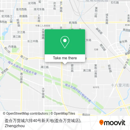 盈合万货城六排40号新天地(盈合万货城店) map