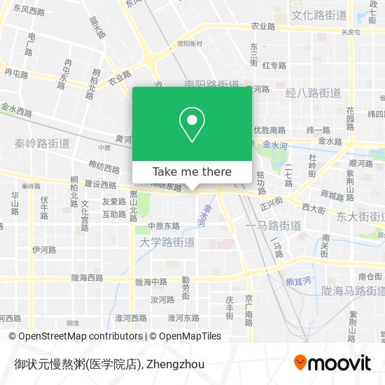 御状元慢熬粥(医学院店) map