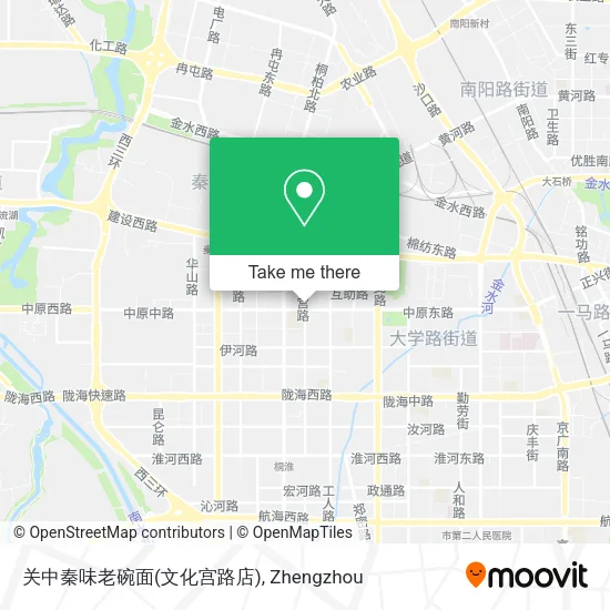 关中秦味老碗面(文化宫路店) map