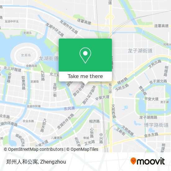 郑州人和公寓 map
