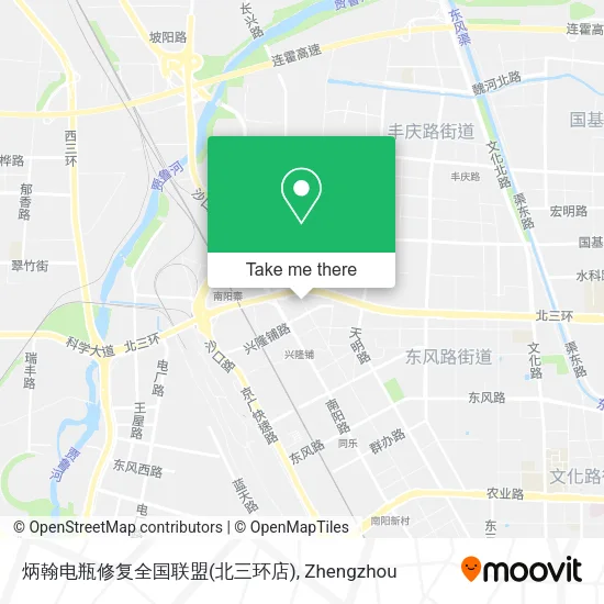 炳翰电瓶修复全国联盟(北三环店) map