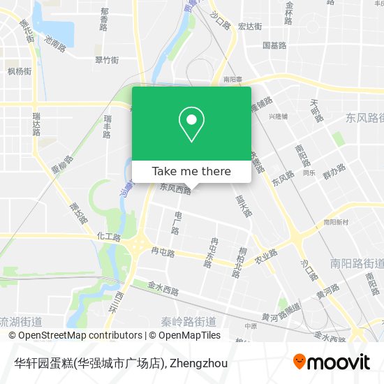 华轩园蛋糕(华强城市广场店) map