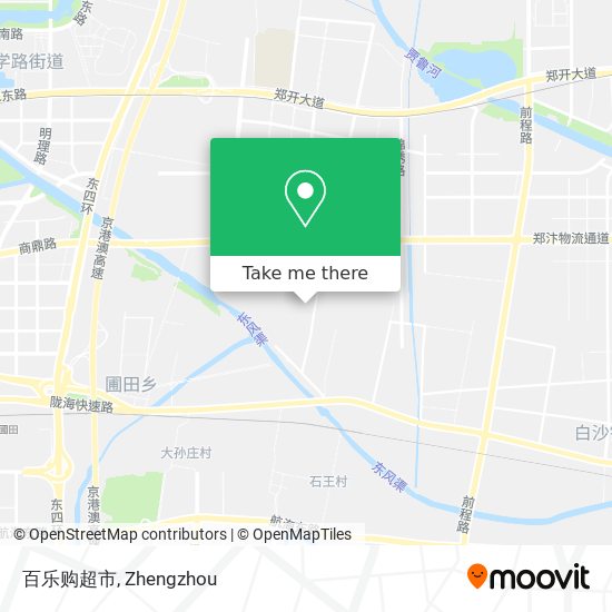 百乐购超市 map