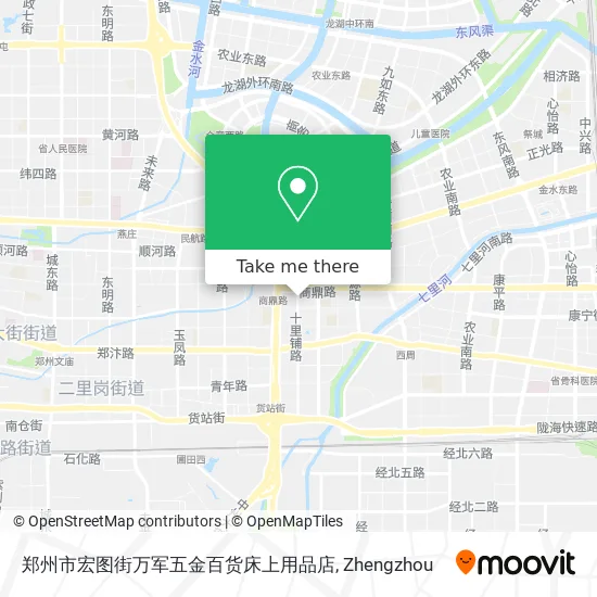 郑州市宏图街万军五金百货床上用品店 map