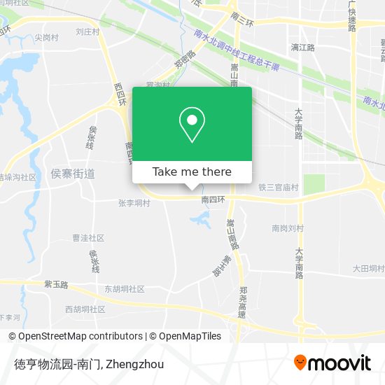 徳亨物流园-南门 map