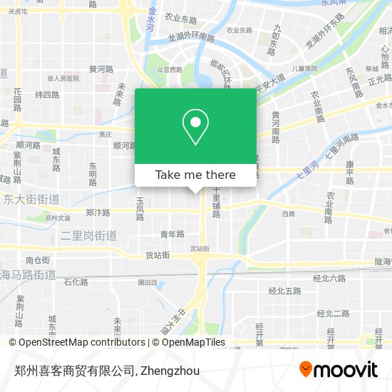 郑州喜客商贸有限公司 map