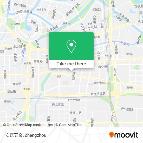 安居五金 map
