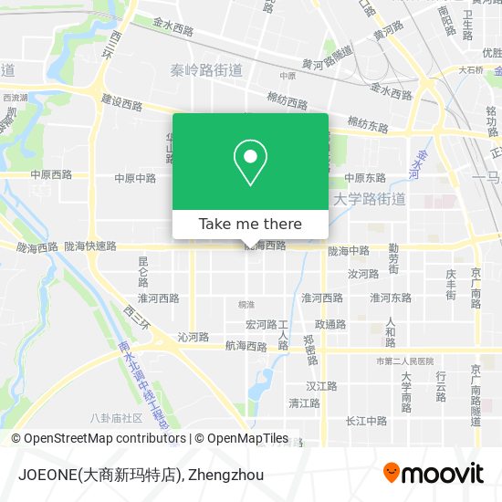 JOEONE(大商新玛特店) map